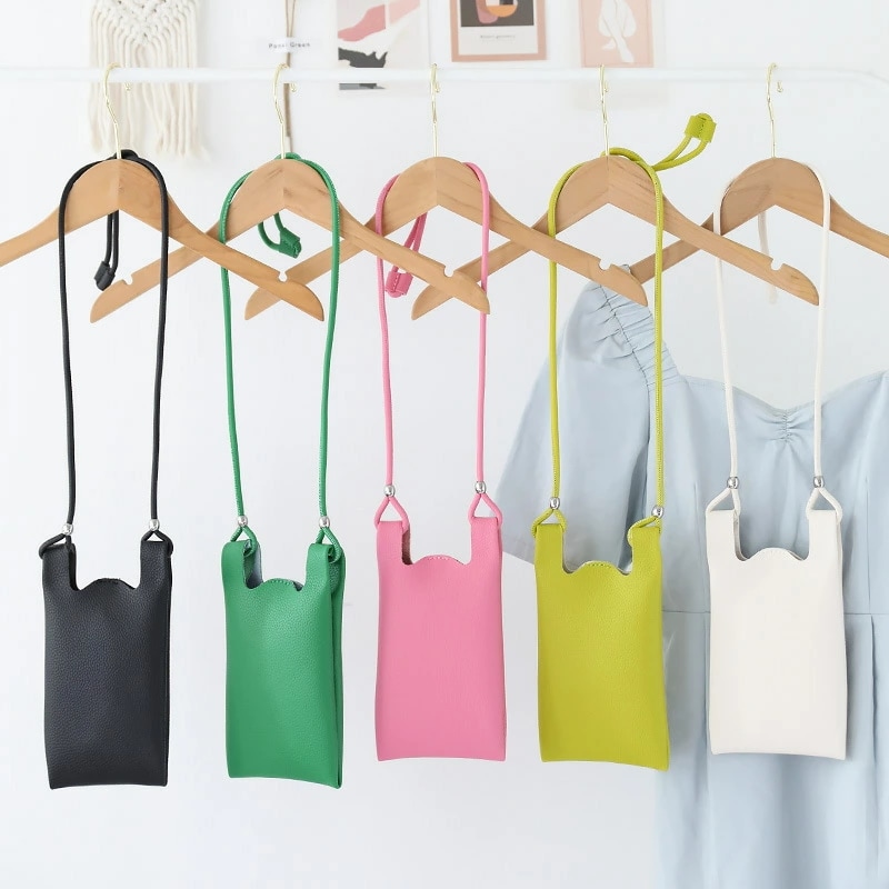 ショルダーバッグ レディース 携帯バッグ ポーチ 無地 デザイン 韓国 ファッション 雑貨 かわいい おしゃれ 北欧 送料無料 [K] (T) 5,833円