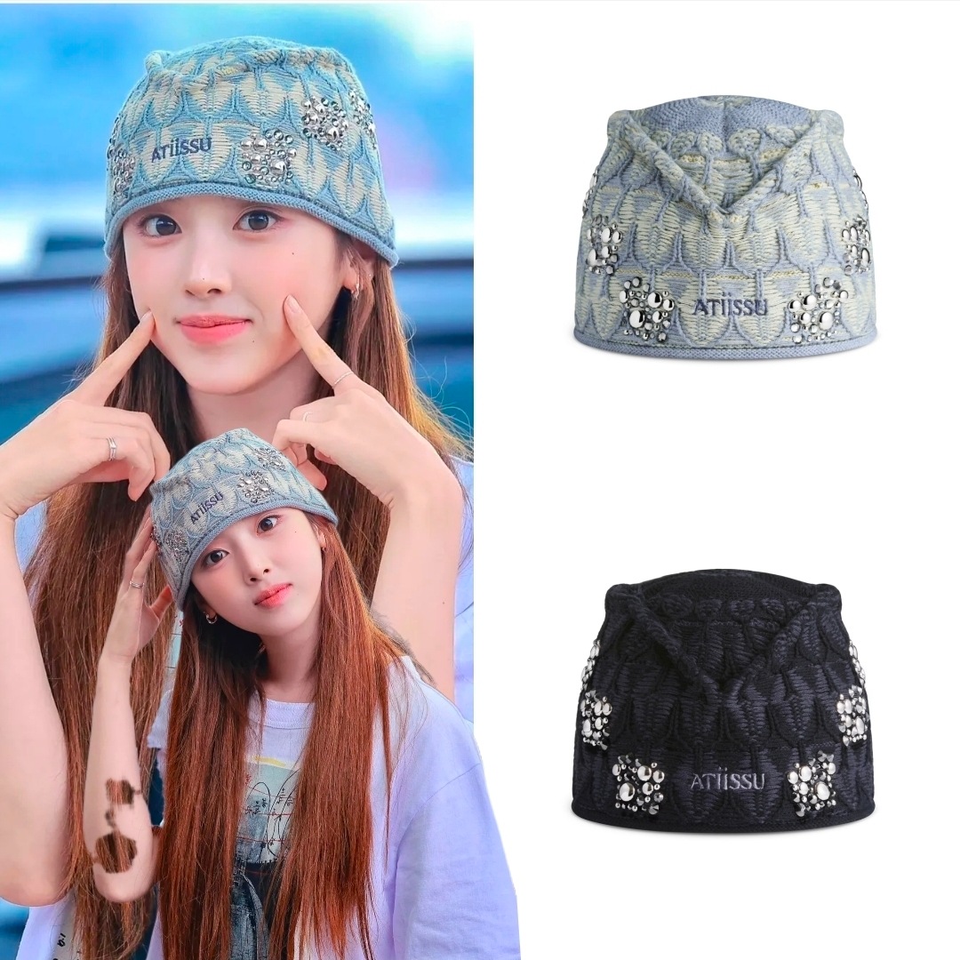NMIXX ジウ着用 SPARKLE B BEANIE 2色