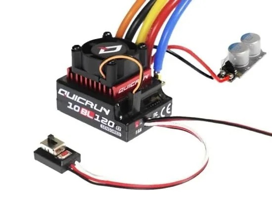 HOBBYWING QuicRUN-10BL120-G2-SENSORED BEC内蔵 4A/6V-7.4V【1/10用】 ホビーウィング ラジコン クイックラン quicrun 10BL120G2