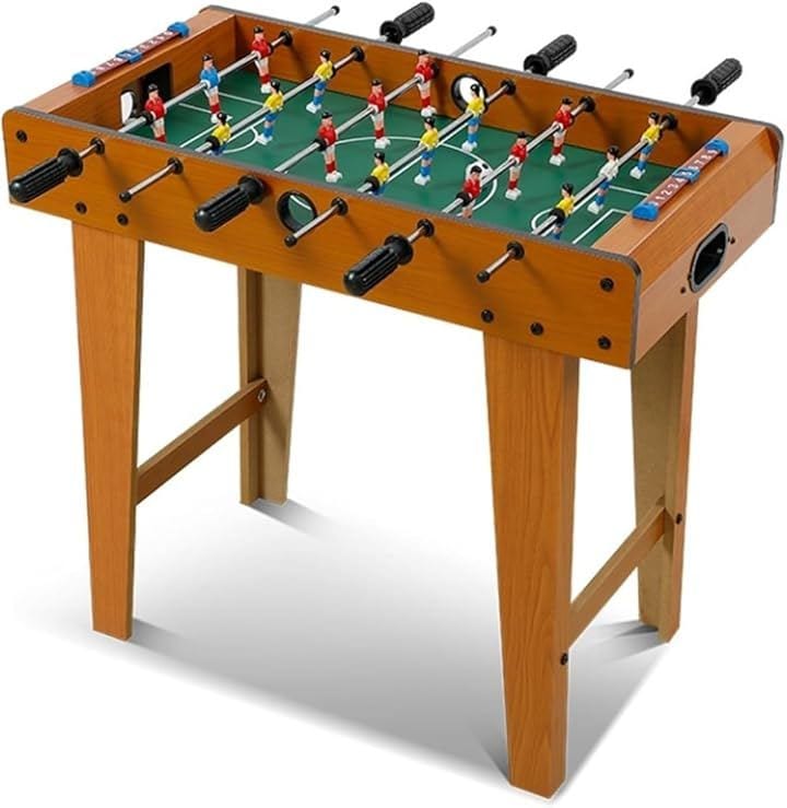 サッカー ボードゲーム サッカー盤 レトロ テーブル 2人 対戦 おもちゃ 卓上 (マルチカラー, 大サイズ)