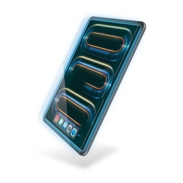 TB-A24PMFLGGBL 11インチ iPad Pro (M4) ガラスフィルム (高透明 ブルーライトカット ガイドフレーム付 表面硬度10H) メーカー直送