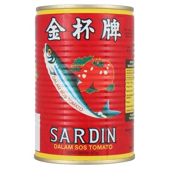 【日本産】 in Sardines Brand Cup King Tomato 425g Sauce 缶詰