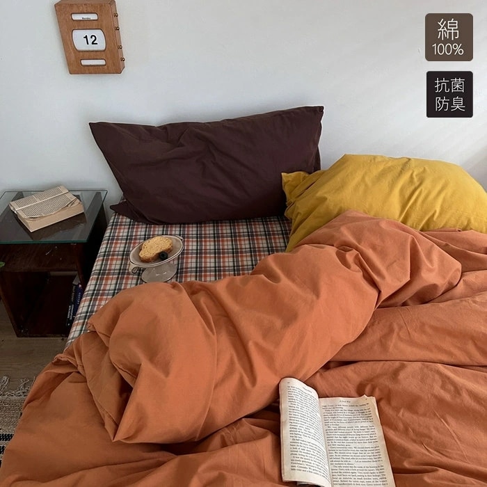 布団カバー 綿100％ シングル 3点4点セットかわいい チェック 掛け布団カバーおしゃれ 羽毛布団カバー セミダブル 素肌にやさしい ふとんかばー 敷布団カバー 寝具カバーセット カバーセット ベッ