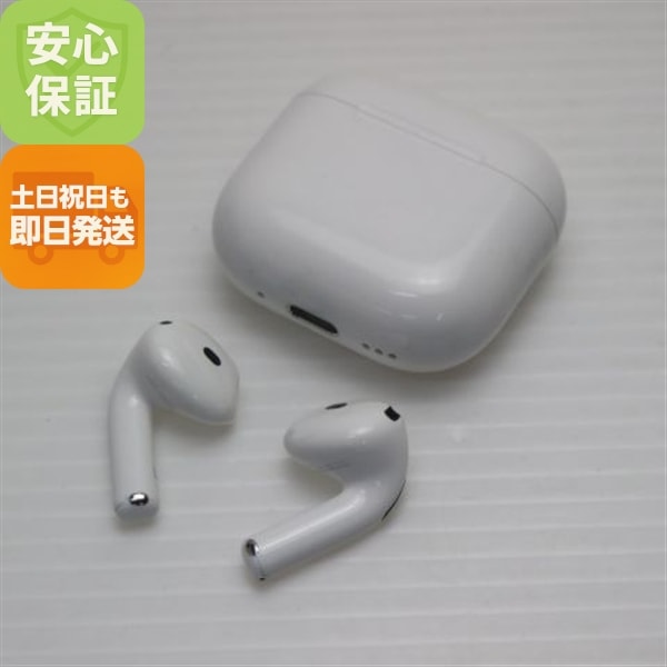 超美品 AirPods 4(アクティブノイズキャンセリング搭載) イヤホン APPLE 即日発送 土日祝発送OK 174