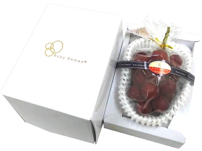 石川産=ルビーロマン=大房 1房 約500g以上 予約 8月以降