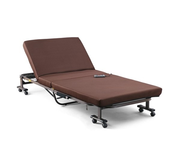 アイリスオーヤマ 折りたたみ電動リクライニングベッド OTB-FDN 折りたたみ 電動 リクライニングベッド コンパクト 収納 電動ベット 介護ベッド 電動リクライニングソファ 電動ベッド