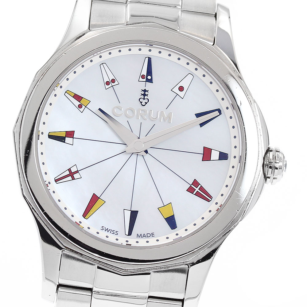 コルム CORUM 01.0132 アドミラルズカップ クォーツ レディース _896203【中古】