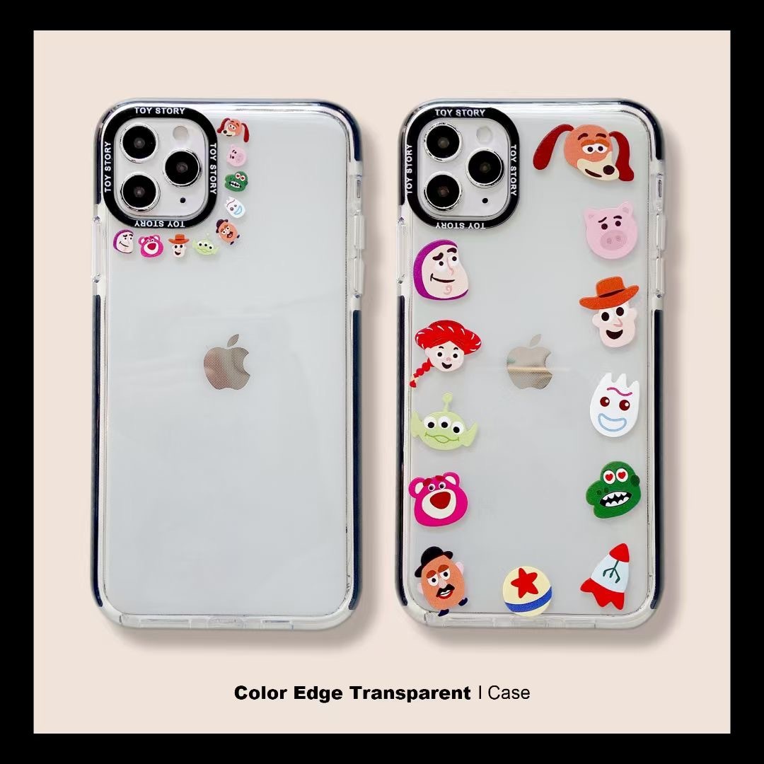 商店 新品本物 韓国トイストーリーシンプル透明かわいい携帯ケースiphone11ケースiphone12proケースi