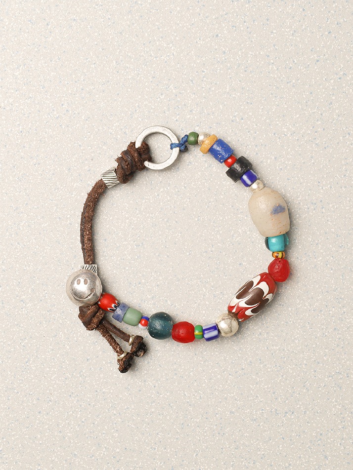 ★tow tow archive★ Maui Leather Bracelet Brown TBH12CDTB003 토우토우 아카이브 마우이 레더 팔찌 브라운 | TOWTOW.ARCHIVE