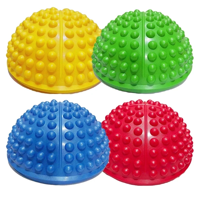 ヨガボール,ハーフスフィア,マッサージボール,トレーニングボール 4pcs Can note colors