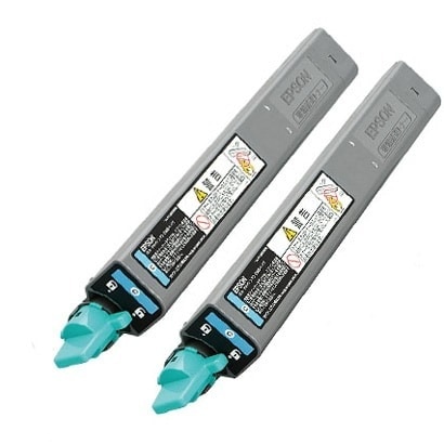 『LPC3T10CPV』 純正 アウトレット品 環境推進トナー シアン 2本パック