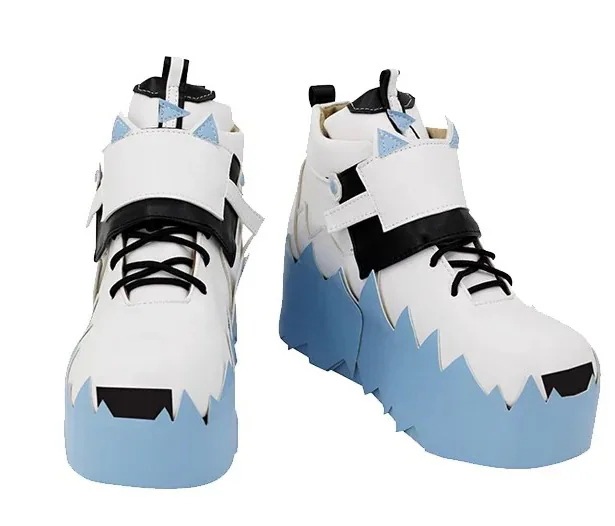 フワワコスプレ靴フワワアビスガードVtuberブーツ下駄シューズ長靴コスプレクリスマスハロウィン