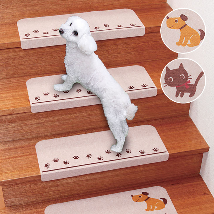 折り曲げ付き吸着階段マット15枚組 7,774円