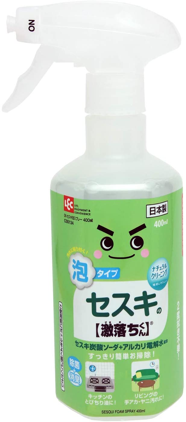 全品送料0円 泡スプレー セスキの激落ちくん 400ml アルカリ電解水 セスキ炭酸ソーダ お風呂用洗剤 Dbmtr Jabarprov Go Id