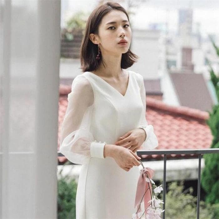 出荷が迅速である 独占販売 ウェディングドレス 花嫁ドレス パーティードレス ドレス レディース 大人 演奏会 結婚式 披露宴 発表会 二次会 旅行 海 撮影 フォーマルドレス ロング丈 チュー 本日