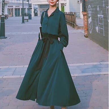 ワンピ ワンピース ドレス レッド グリーン S M L XL 2XL 3XL 4XL ロング丈