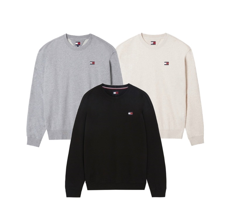 Badge Crew Neck Sweat Shirt (T32F0TTO25CMT2 )