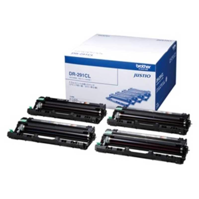 ブラザー　brother　純正ドラムユニット(4個入りパック:モノクロ1個カラー3個)　DR-291CL