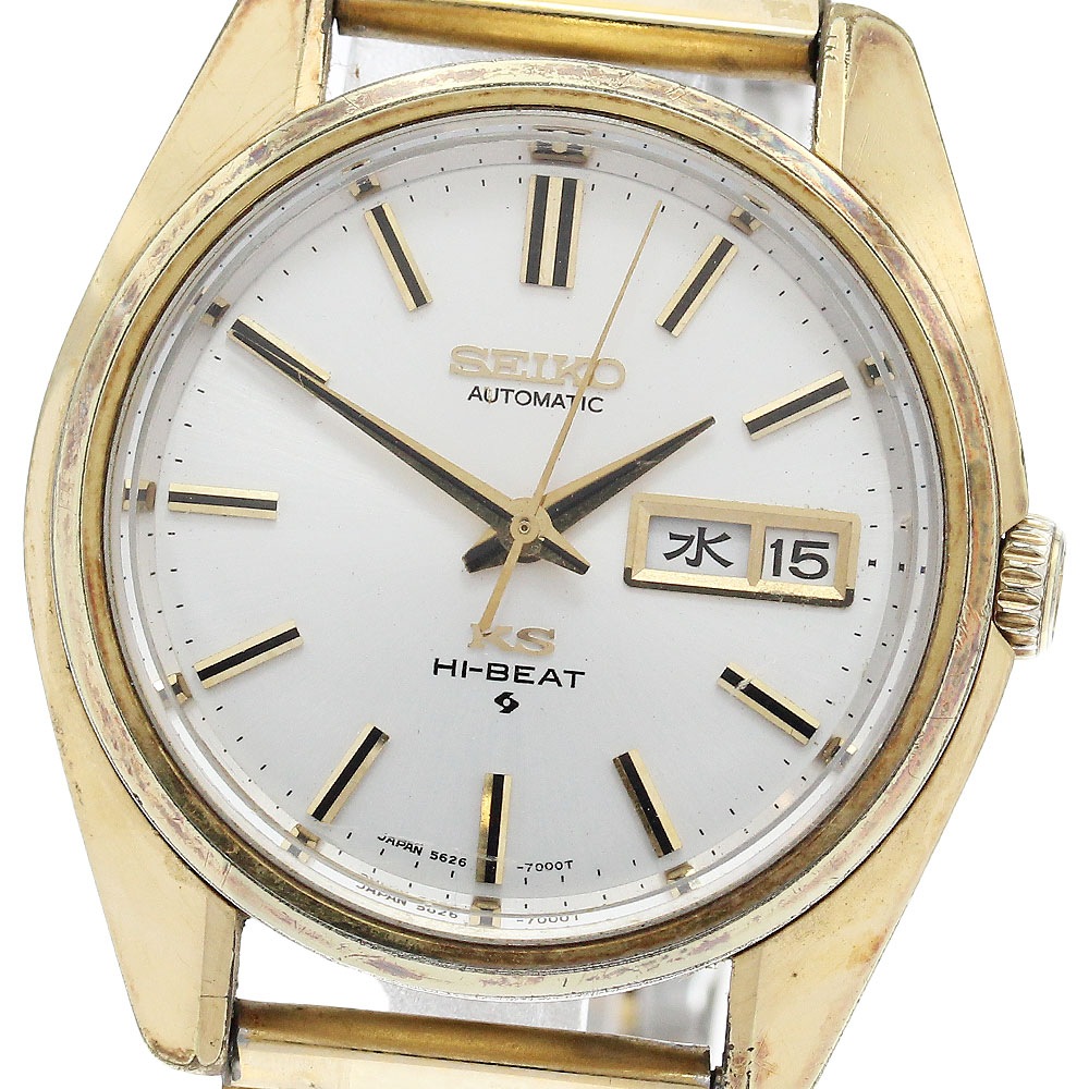 セイコー SEIKO 5626-7000 キングセイコー デイデイト 自動巻き メンズ _893620【中古】
