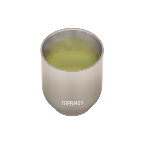 [2個セット] サーモス 真空断熱カップ 240ml ライトグレー JDT-240LGY