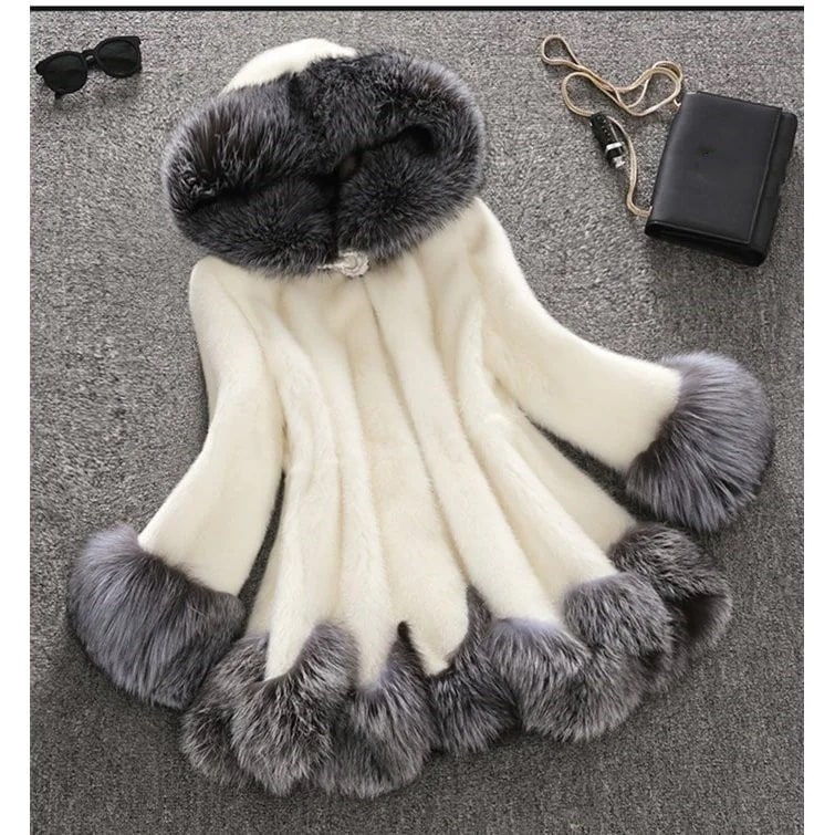 ファーコート フェイクファー レディース 冬コート aライン アウター ふわふわファー ジャケット ファー もこもこ 毛皮コート 大人 上品 暖かい 女性 防寒 50代