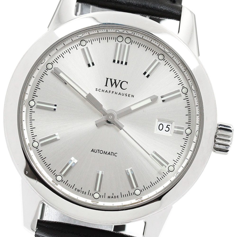 IWC IWC SCHAFFHAUSEN IW357001 インヂュニア デイト 自動巻き メンズ 保証書付き_951904【中古】