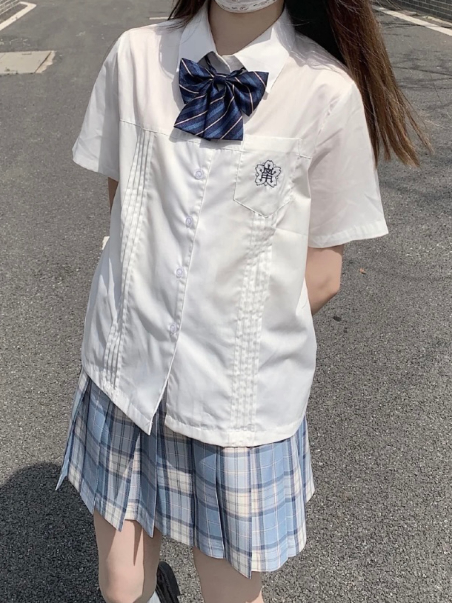 [Qoo10] 2枚セット学生服 スクールシャツ 女子 : レディース服