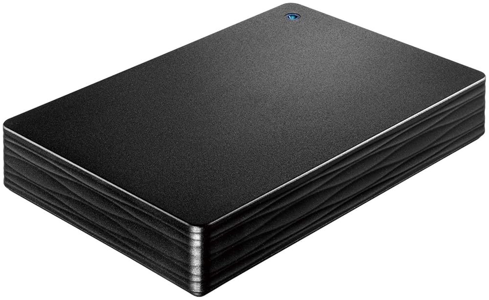 I-O DATA アイ・オー・データ 【かんたんデータ移行アプリ内蔵】USB 5Gbps(USB 3.2 Gen1)対応 ポータブルHDD HDPH-UT/Sシリーズ HDPH-UT2DKR/S