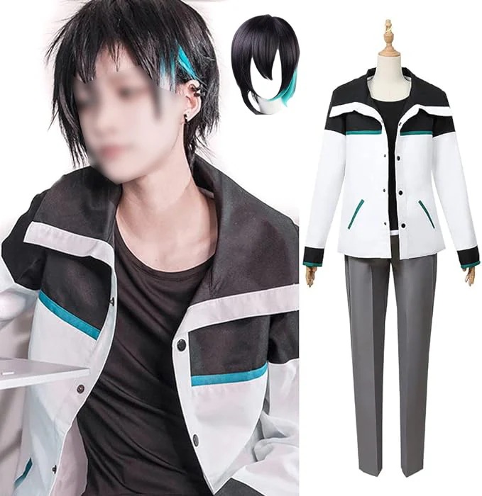 【一部分3日内出荷】コスプレ ハロウィン 仮装 変装 パーティー イベント コスチューム ハロウィン コスプレ衣装 黛灰 VTuber バーチャルYouTuber イベント用品 6,334円