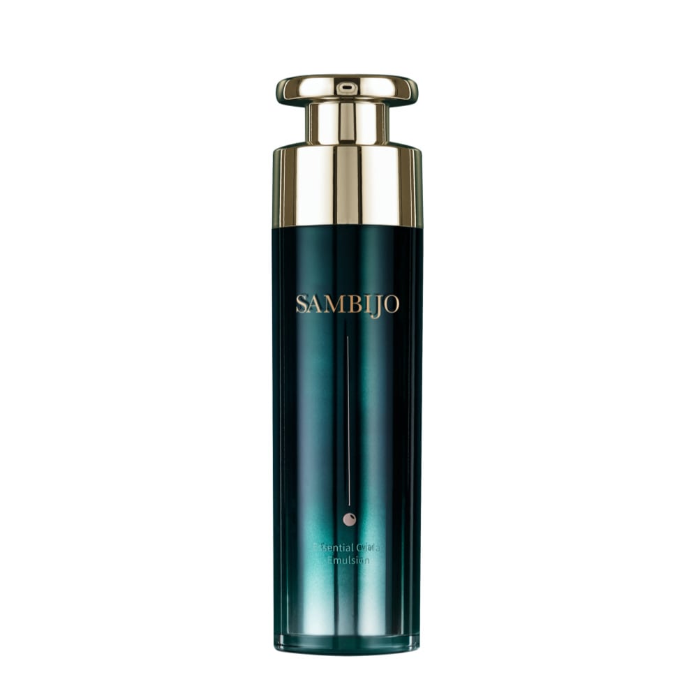 サムビジョ エッセンシャルキャビアエマルション 120ml, 乾燥した皮膚の中の保湿強化, さわやか, 水分供給, 栄養供給, 保湿, エマルション, 軽く塗られる性質, 保湿効果, トタルケア