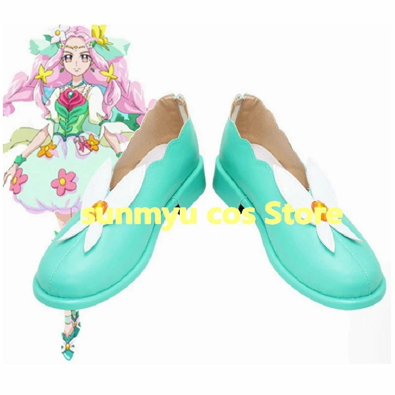 魔法使いプリキュア 花海 ことは キュアフェリーチェ コスプレ靴 ブーツ