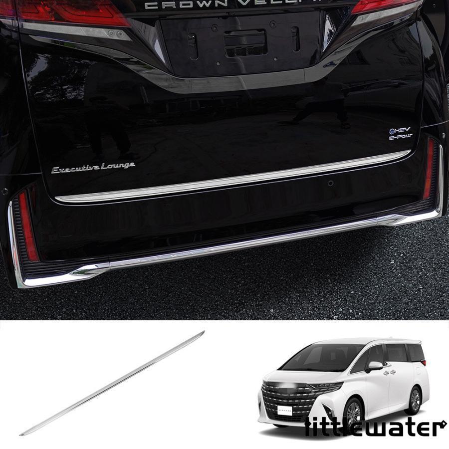 新型 アルファード 40系 テールゲートガーニッシュ ヴェルファイア40系 ハイブリッド40系 アクセサリー バックドアトリム