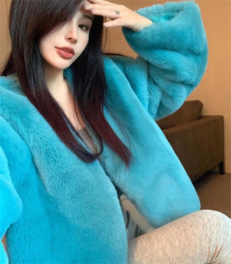 激安セール レディース 23厚手 柔らかい チェスターコート ジェントルスタイル パイルコート 気質 上着 擬 環境保護 ショートコート ゆったりする