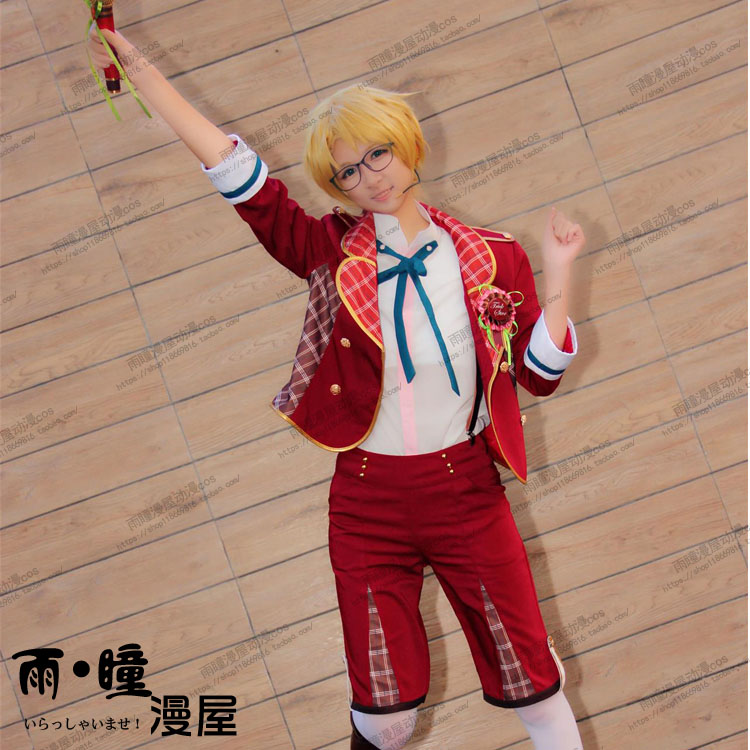 【レインアイズクリアランス】アイドルドリームフェスティバル チョコレートドリームフェスティバル シン・スバル マオ・ベイドウ コスプレ衣装