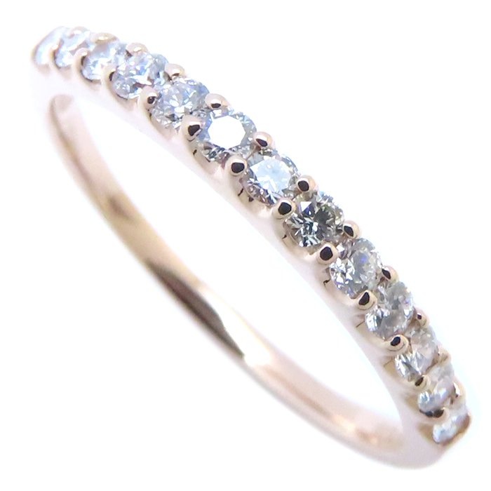 ダイヤモンド リング 指輪 ダイヤモンド0.23ct 9号 K18PG ピンクゴールド/293841【中古】 31,070円