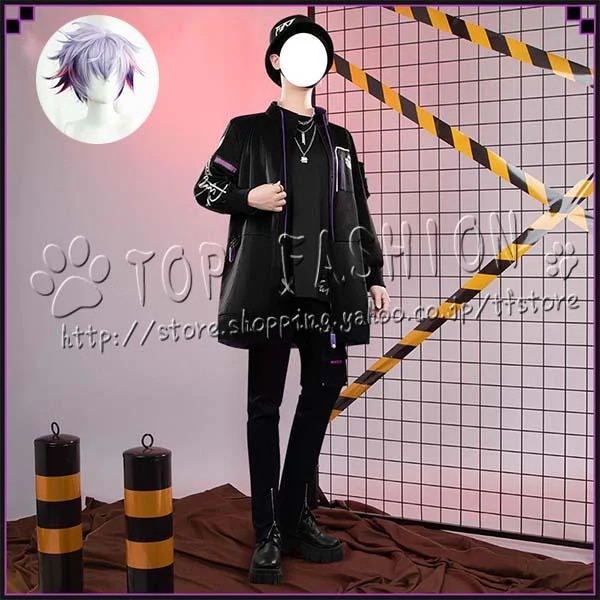 バーチャル YouTuber Vtuber 風 不破湊 新衣装 コスプレ衣装 ウィッグ cosplay コスチューム ハロウィン クリスマス