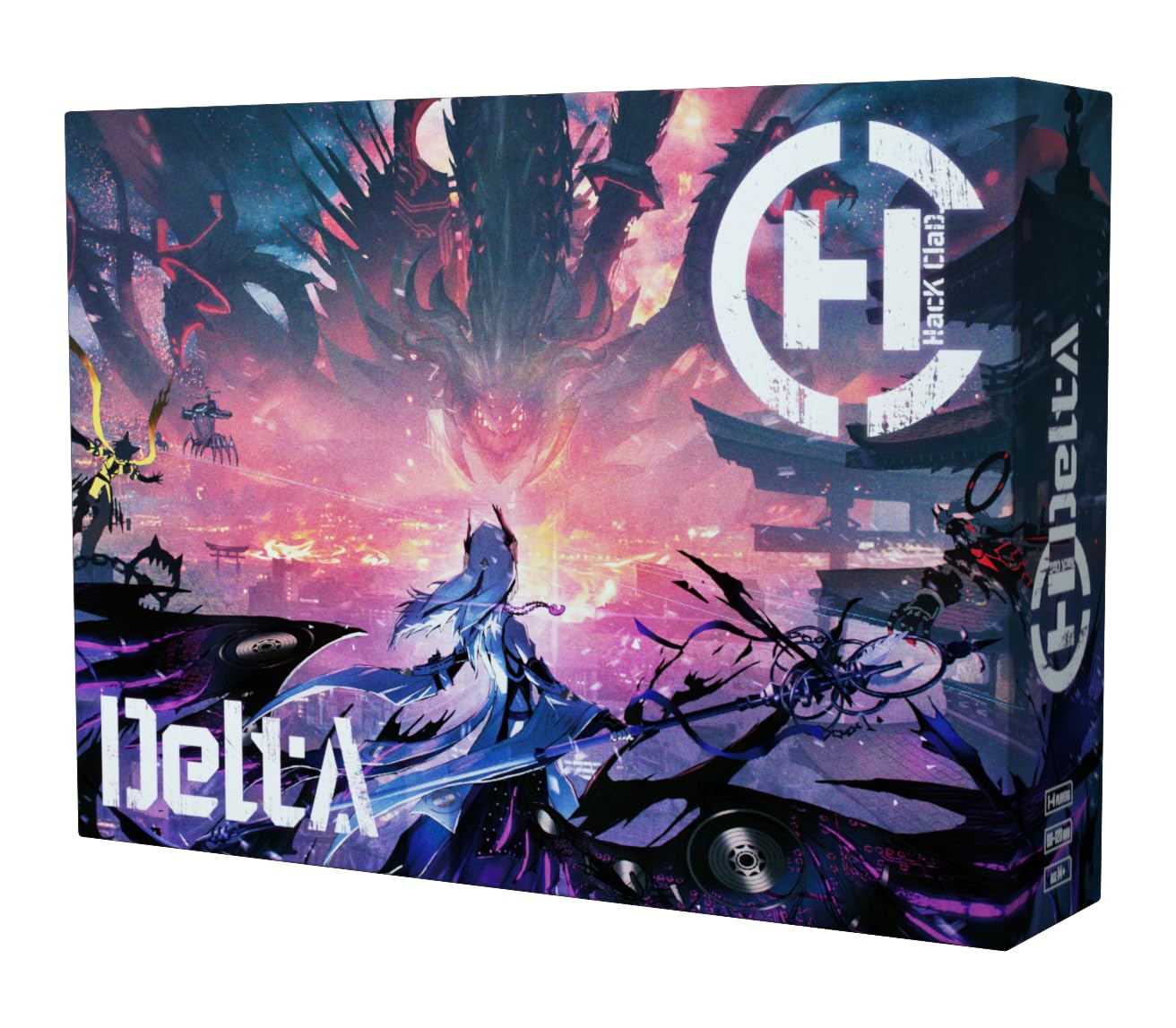 HacKClaD.DeltAボードゲーム1-4人用90-120分14歳以上向け