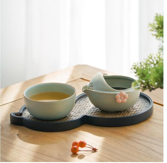 茶具セット 茶芸陶芸 茶具セット 携帯式 軽量 通勤 旅行オリジナリティー女性プレゼント贈り物
