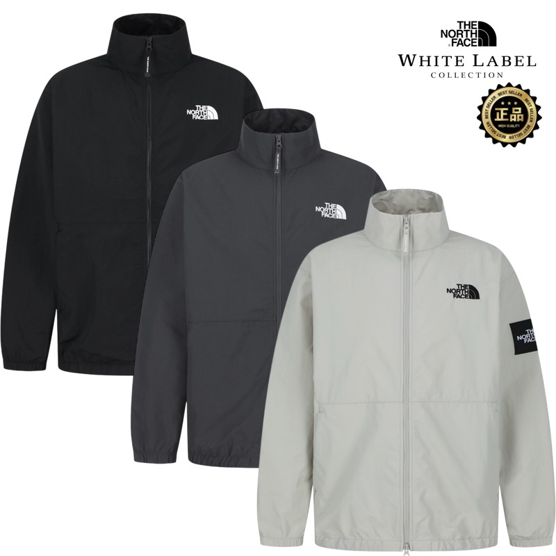 NJ3BS10 WHITE LABEL VILAN EX JACKET 26SS新作 韓国限定ライン ウインドブレーカー 立ち襟 ジップアップ 軽量 防風 撥水 タウンユース 通勤 通学 旅行 韓国