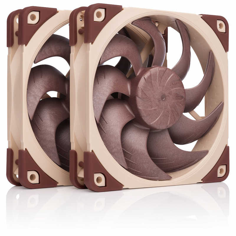 NOCTUA　ケースファン ［120mm / 1800RPM］　NF-A12X25-G2-PWM-SX2-PP