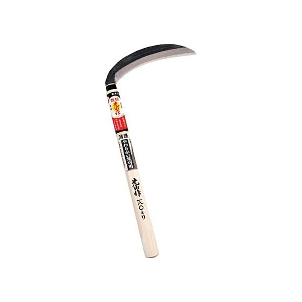 （まとめ）豊稔企販 光山作 片刃薄鎌 180mm左用 HT-0087 1個 [x3セット]