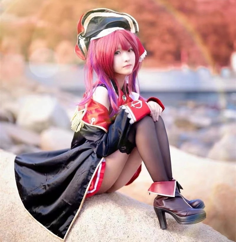仮装 変装 ハロウィン コスチューム コスプレ衣装 宝鐘マリン バーチャルライバー VTuber スーツ ハロウィン 2023年新作入荷コスプレ