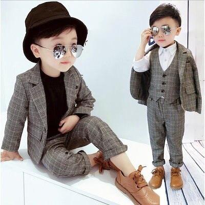 5点セット子男の子韓国韓国ファッションフォーマルスーツキッズスーツ子服フォーマルスーツ上下セットおし
