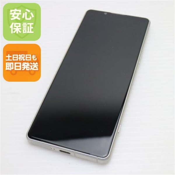 新品同様 SOG09 Xperia 5 IV エクリュホワイト AU スマホ SONY 即日発送 土日祝発送OK 124