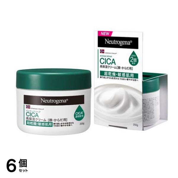 インテンスリペアCICA 高保湿クリーム 顔・からだ用 200g 6個セット 15,684円