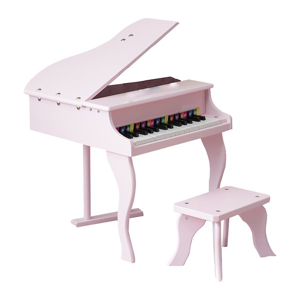 Qoo10] ピアノ おもちゃ ミニグランドピアノ 椅