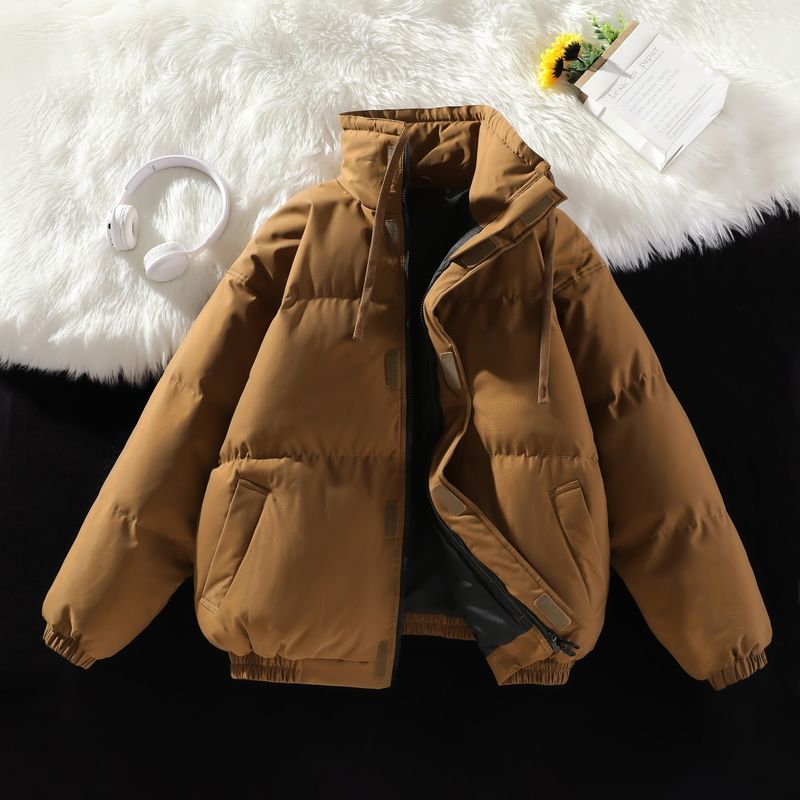 2025INS大人気 新作 冬 アメリカ 新しい メンズ 厚手 中綿ジャケット ゆったり ファッション 流行り ins ダウンコート