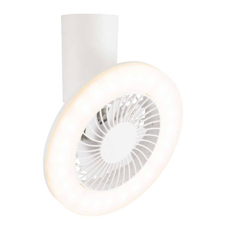 スワン電器　LEDファンシーリング　UZUKAZEmini　電球色LED　FCE-231WH