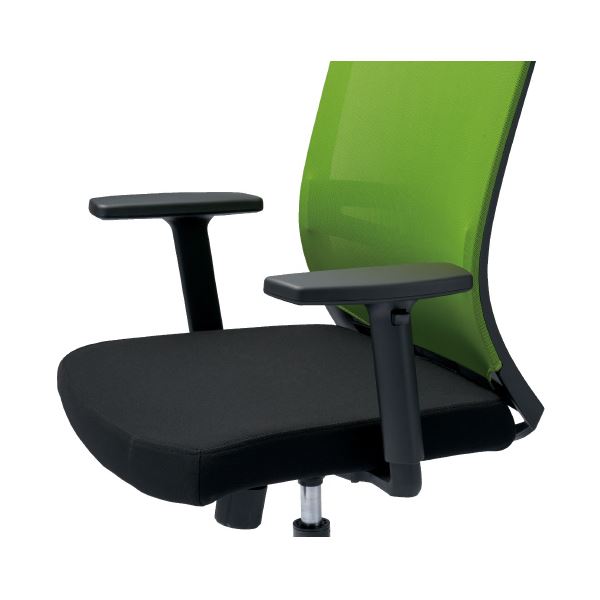 CMC イス用肘セット ブラック SW-13A 可動式(イス本体別売)