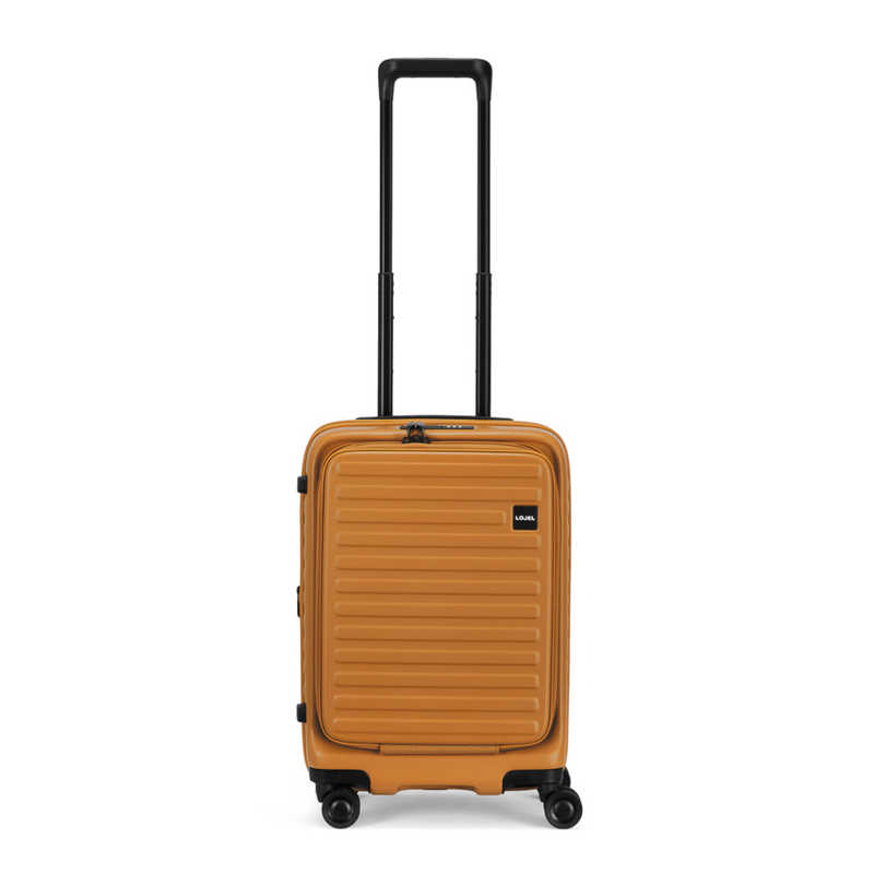 LOJEL　スーツケース Cubo キューボ Small REFRESH 拡張機能付き 宿泊目安：3泊～4泊 [TSAロック搭載 / 37L] ゴールデンオーカー　CUBO-S-REFRESH-GO